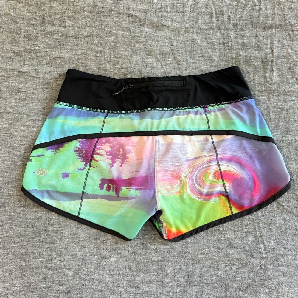 🦄RARE🦄 Sky To Seawheeze Lululemon Speed Shorts